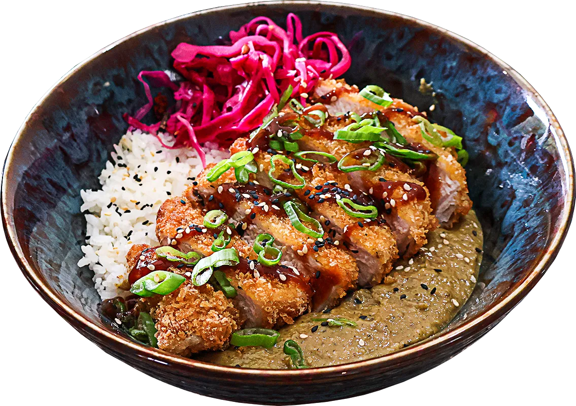 Tonkatsu al Curry Japonés